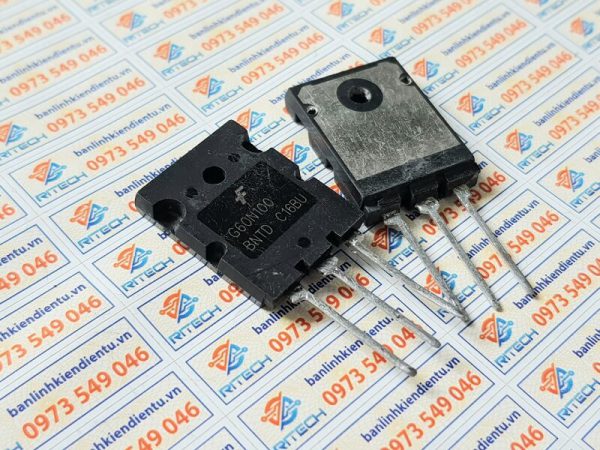 G60N100, G60N100BNTD IGBT 60A/1000V TO-3P ( Tháo máy) - Ảnh 3