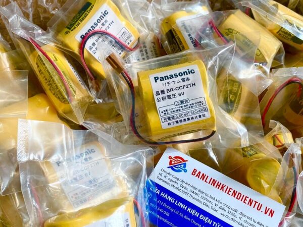 Pin Panasonic BR-CCF2TH 6V cho máy CNC Fanuc chính hãng