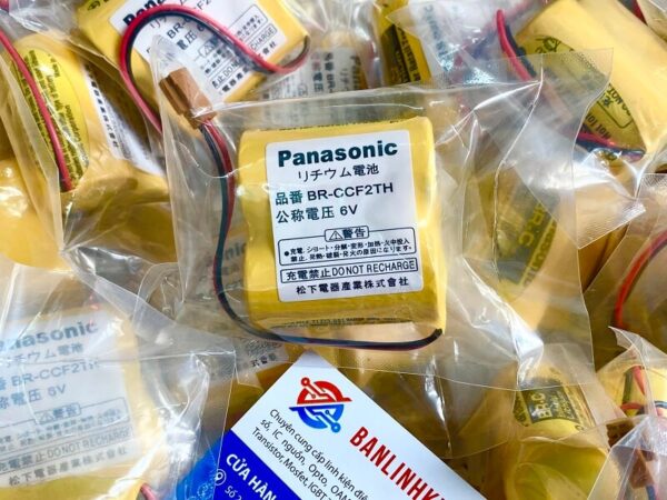 Pin Panasonic BR-CCF2TH 6V cho máy CNC Fanuc chính hãng - Ảnh 2