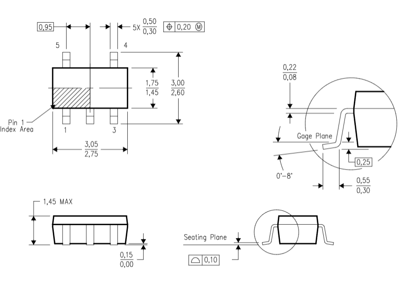 Kich thuoc IC TS321