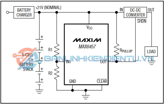 Mach ung dung cua MAX6458