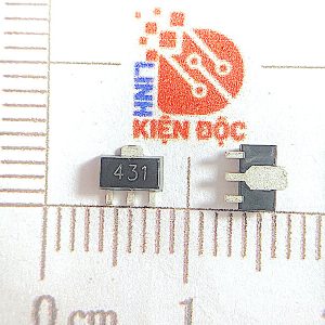 TL431IPK, TL431 kí hiệu 431 IC nguồn xung kiểu chân SOT-89
