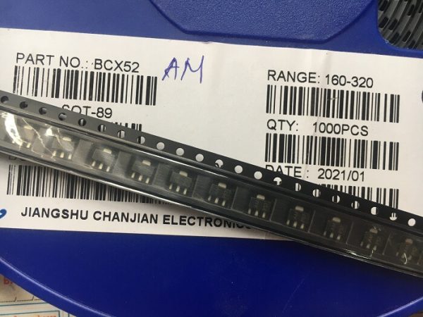 BCX52-16 kí hiệu AM Transistor PNP 1A/60V SOT-89 - Ảnh 2