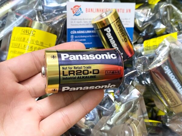 Pin Panasonic LR20.D 1.5V A98L-0031-0005 cho máy CNC Fanuc - Ảnh 4