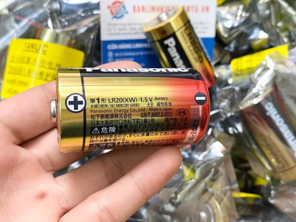 Pin Panasonic LR20.D 1.5V A98L-0031-0005 cho máy CNC Fanuc - Ảnh 5