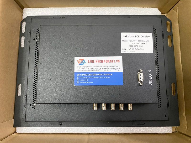 Màn hình LCD máy CNC Fanuc A61L-0001-0074 kích thước 14 inch 16 Màn hình A61L-0001-0074