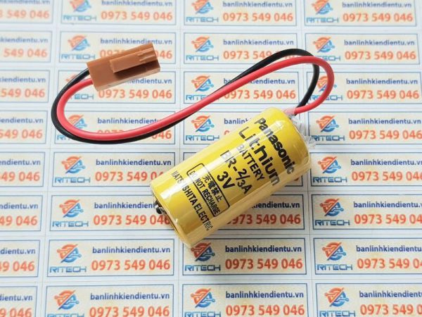 Pin BR-2/3A 3V hãng Panasonic  lắp cho máy CNC Fanuc - Ảnh 3