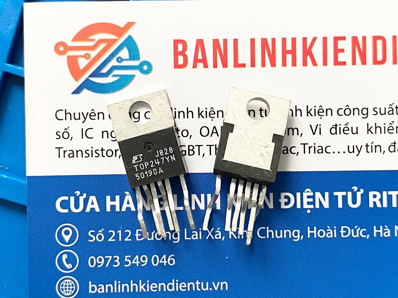 IC nguồn TOP247YN, TOP247Y công suất 85w TO-220 8 TOP247YN 2
