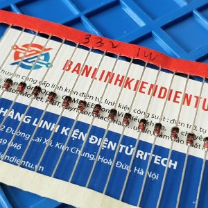 Diode Zener 1W 33V 1N4752A DO-41G