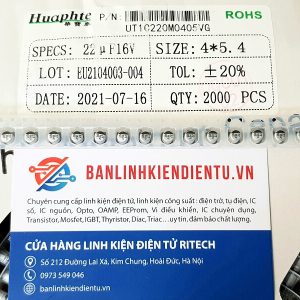 22uF 16V 13