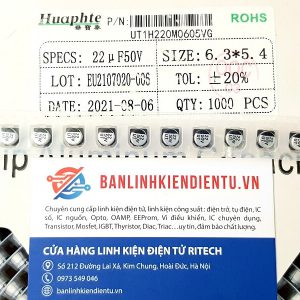 22uF 50V dan 2