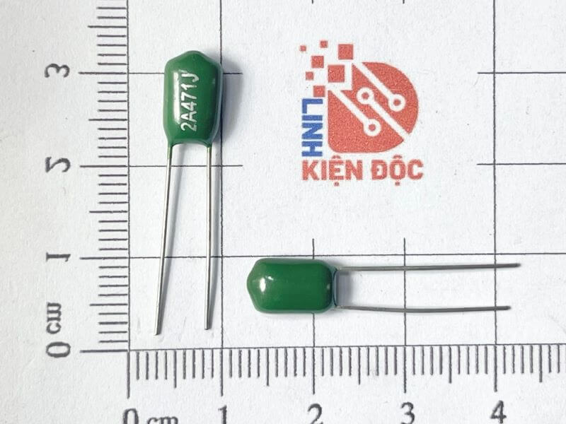 Tụ mica 2A471J 470pF 100V 1 Tụ mica 2A471J 470pF 100V