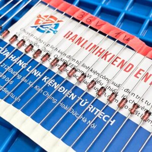 Diode Zener 1W 36V 1N4753A DO-41G