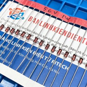 Diode zenner 1N4758 1W 56V DO-41