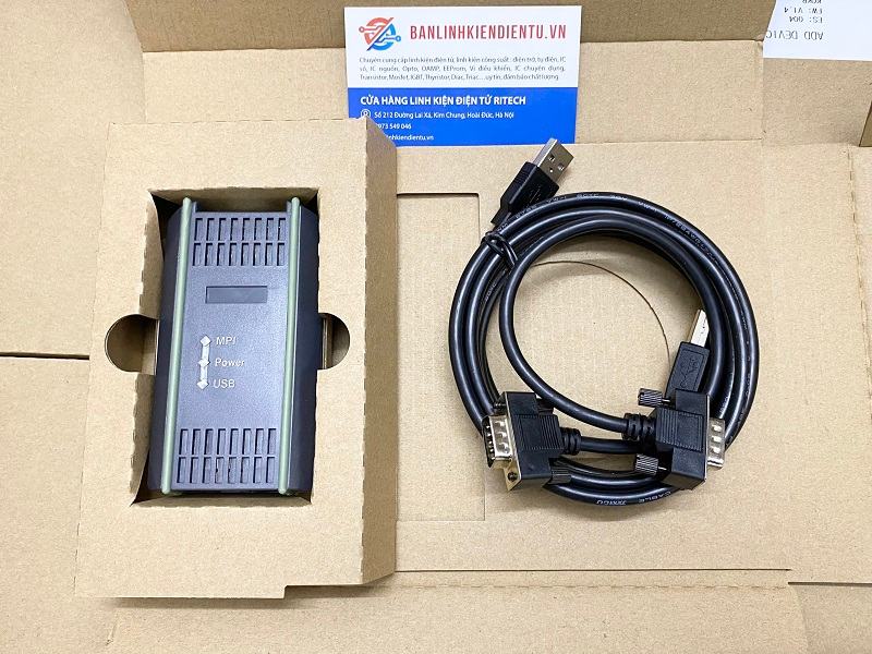 Cáp lập trình PLC Siemens S7-200/300/400 mã 6ES7972-0CB20-0XA0 18 6ES7972 0CB20 0XA0 cho Siemens S7 200 300 400 4