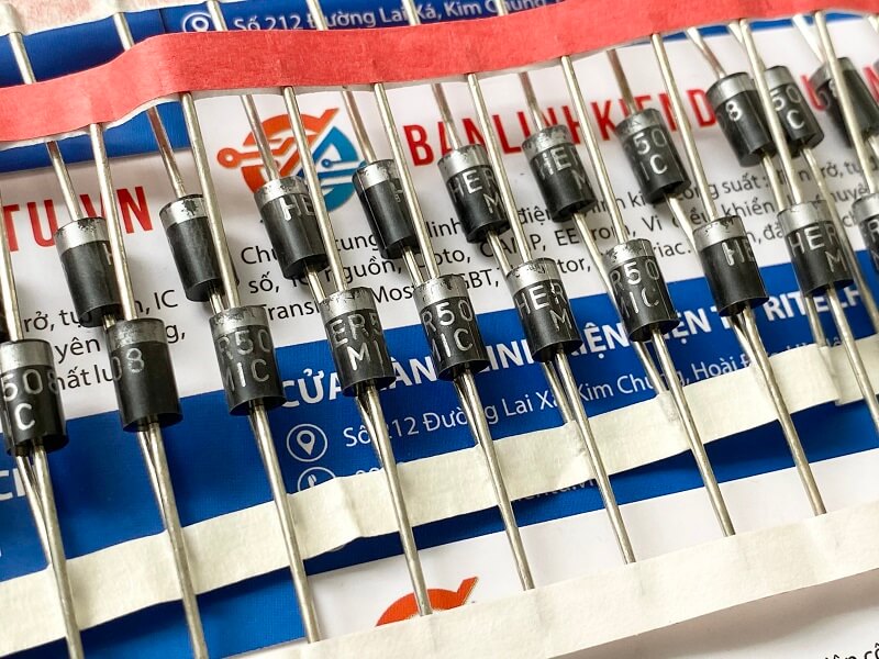 Diode chỉnh lưu HER508 DO-201AD 5A 1000V 2 HER508-DIODE