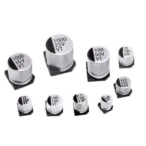 Tụ nhôm 4.7uF 25V kích thước 4×5.4mm