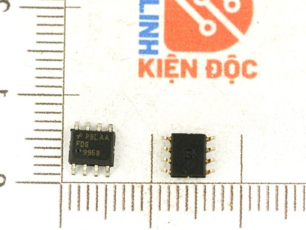 IC điều khiển Mosfet FDS9958, 9958 kênh P 60V 2.9A SOP-8 - Ảnh 2