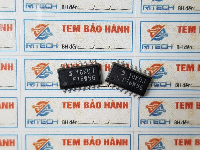 Điện trở SMD 10KΩJ F16W56 SOP-16 4 F16W56 1