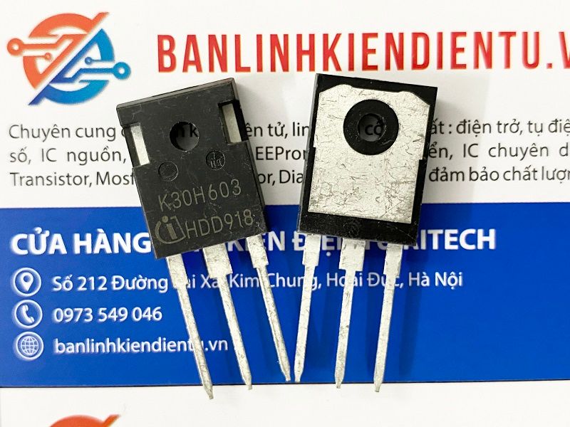 IGBT K30H603, IKW30N60H3 30A 600V TO-3P 8 IGBT K30H603 1