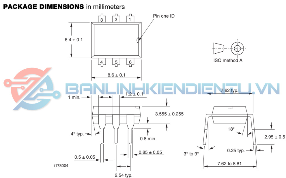 Kích thước MOC8014