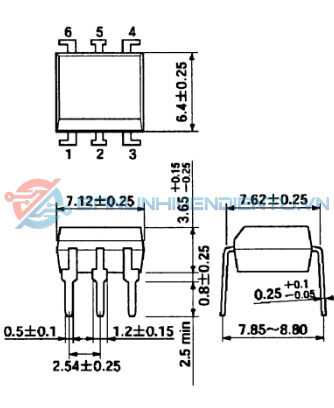 Kích thước TLP512 e1723460278181