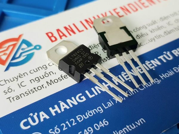 L7824CV, L7824, 7824 TO-220 IC nguồn ổn áp 24V - Ảnh 2