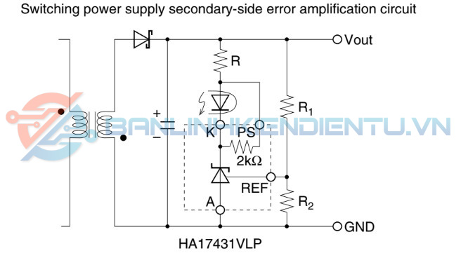 Mach khuech dai loi nguon dien thu cap