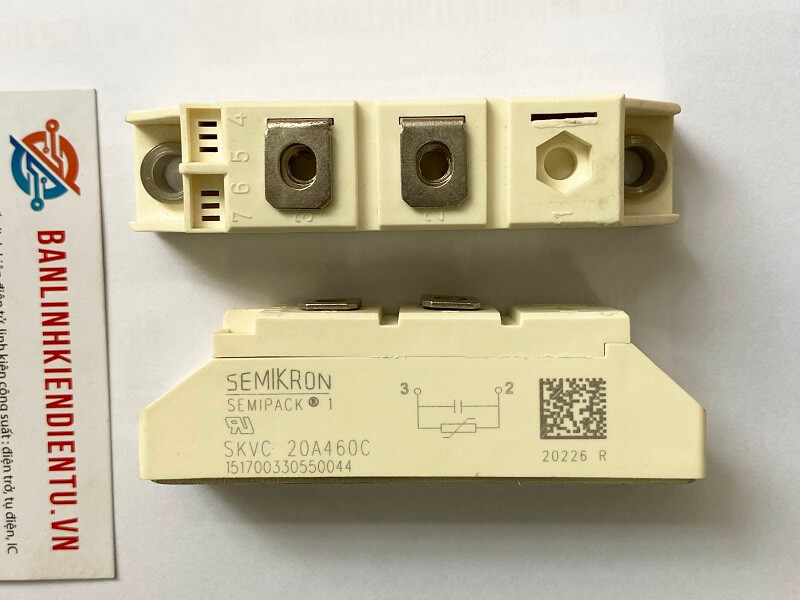 SKVC20A460C, SKVC20A460, SKVC 20A460C Semikron 190A/460V 1 SKVC20A460C-1