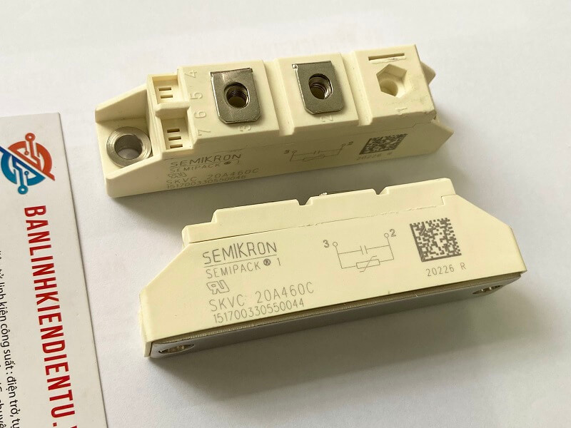 SKVC20A460C, SKVC20A460, SKVC 20A460C Semikron 190A/460V 2 SKVC20A460C