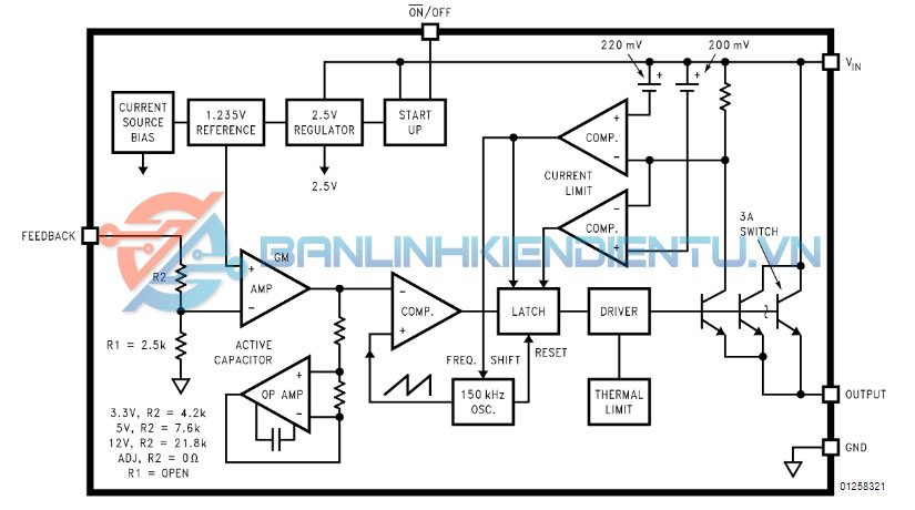 So do khoi LM2596HVS 12