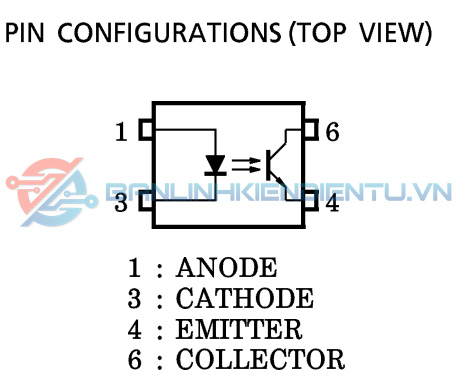 Sơ dồ chân TLP121