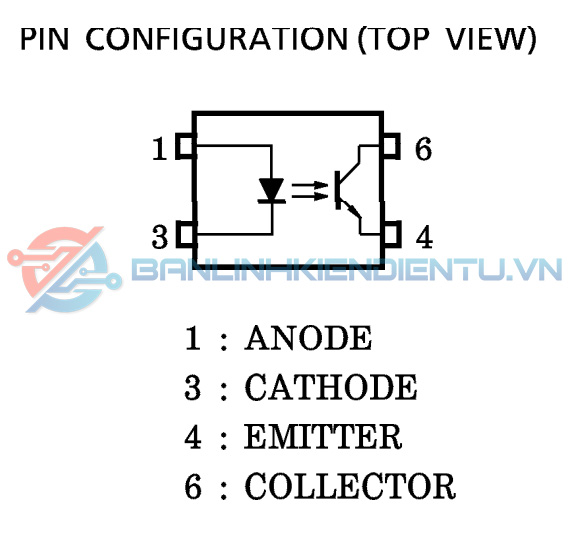 Sơ dồ chân TLP181