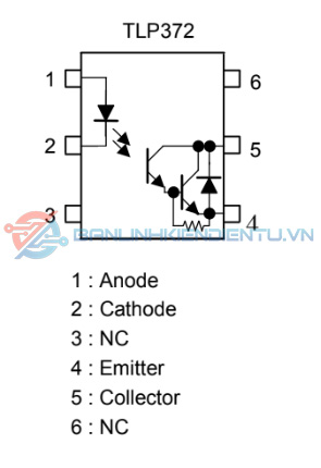 Sơ dồ chân TLP372