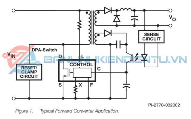 Sơ dồ mạch diển hình DPA424