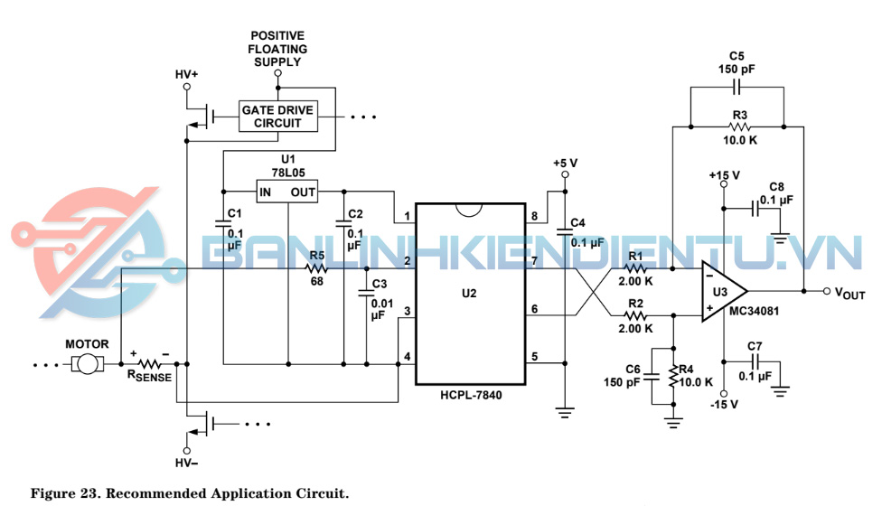 Sơ dồ mạch ứng dụng dược dề suất 7840