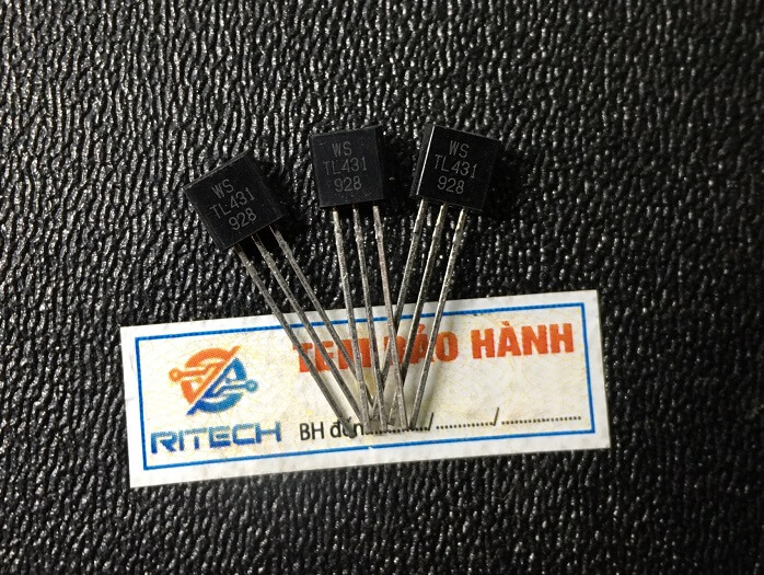 TL431A ,TL431 IC hồi tiếp điện áp kiểu chân TO-92 12 TL431 1