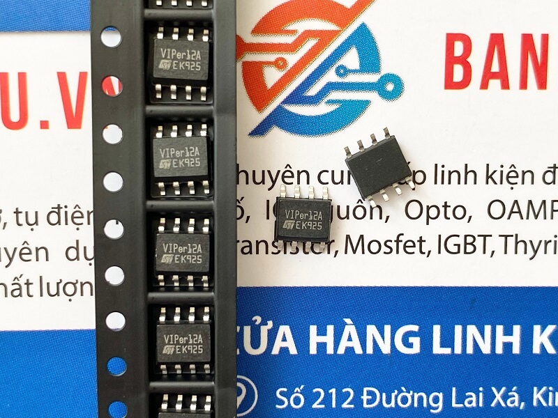 VIPER12A, VIPER12AS, VIPER12 IC nguồn SOP8 1 VIPER12A-IC-NGUON-DAN