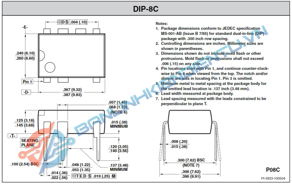 VIPER27L, VIPER27H IC nguồn DIP-7 20 dip 7 logo copy 1