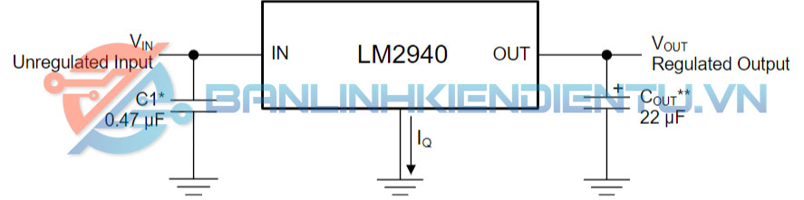 mach ung dung dien hinh LM2940 12