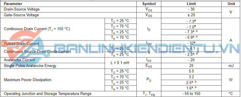 thong so ky thuat AP4953GM
