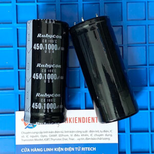 Alternative view of Tụ hóa 1000UF 450V loại 4 chân kích thước 35x80mm