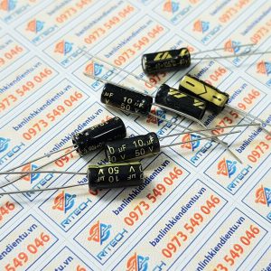 Tụ Hóa 10uF 50V kích thước 5x11mm