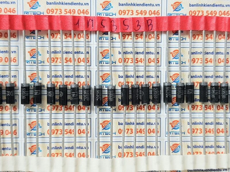 1N5353B, 1N5353, IN5353 DIODE 5W 16V DO-15 1 1N5353B, 1N5353, IN5353 DIODE 5W 16V DO-15