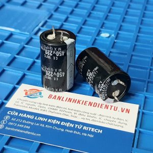 220uF 450V cu 2