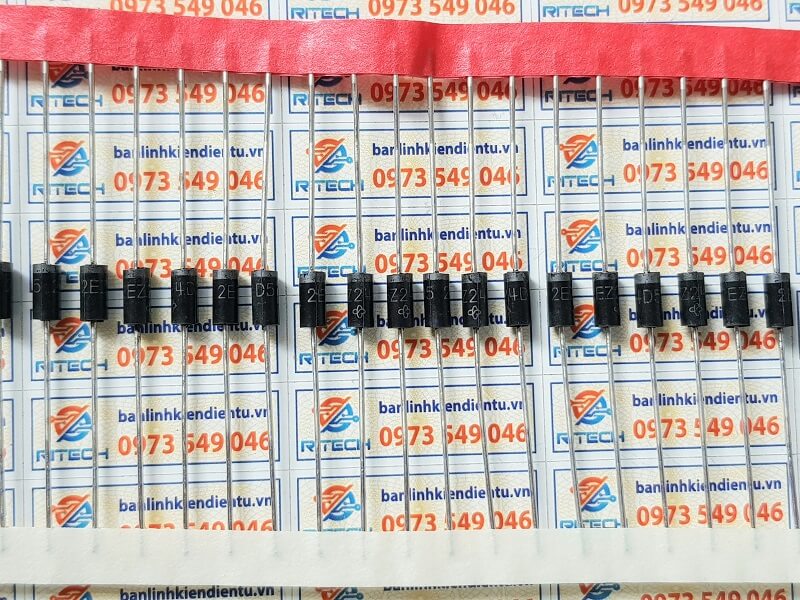 2EZ24D5 DIODE ZENER 24V 2W DO-41 2 2EZ24D5 DIODE ZENER 24V 2W DO-41 - Ảnh 2