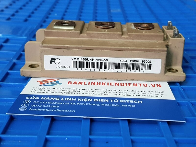 2MBI400U4H-120-50 IGBT Fuji 400A 1200V Tháo Máy 2 2MBI400U4H-120-50 IGBT Fuji 400A 1200V Tháo Máy - Ảnh 2