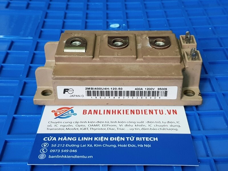 2MBI400U4H-120-50 IGBT Fuji 400A 1200V Tháo Máy 1 2MBI400U4H-120-50 IGBT Fuji 400A 1200V Tháo Máy