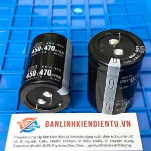 Alternative view of Tụ điện lọc nguồn KMH 470UF 450V kích thước 35*50 mm