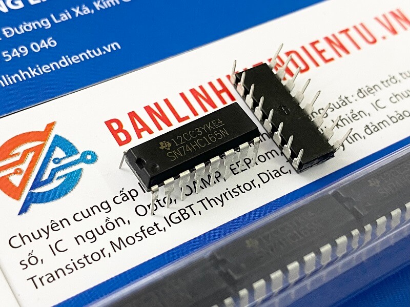 74HC165, 74HC165N IC số DIP-16 1 74HC165